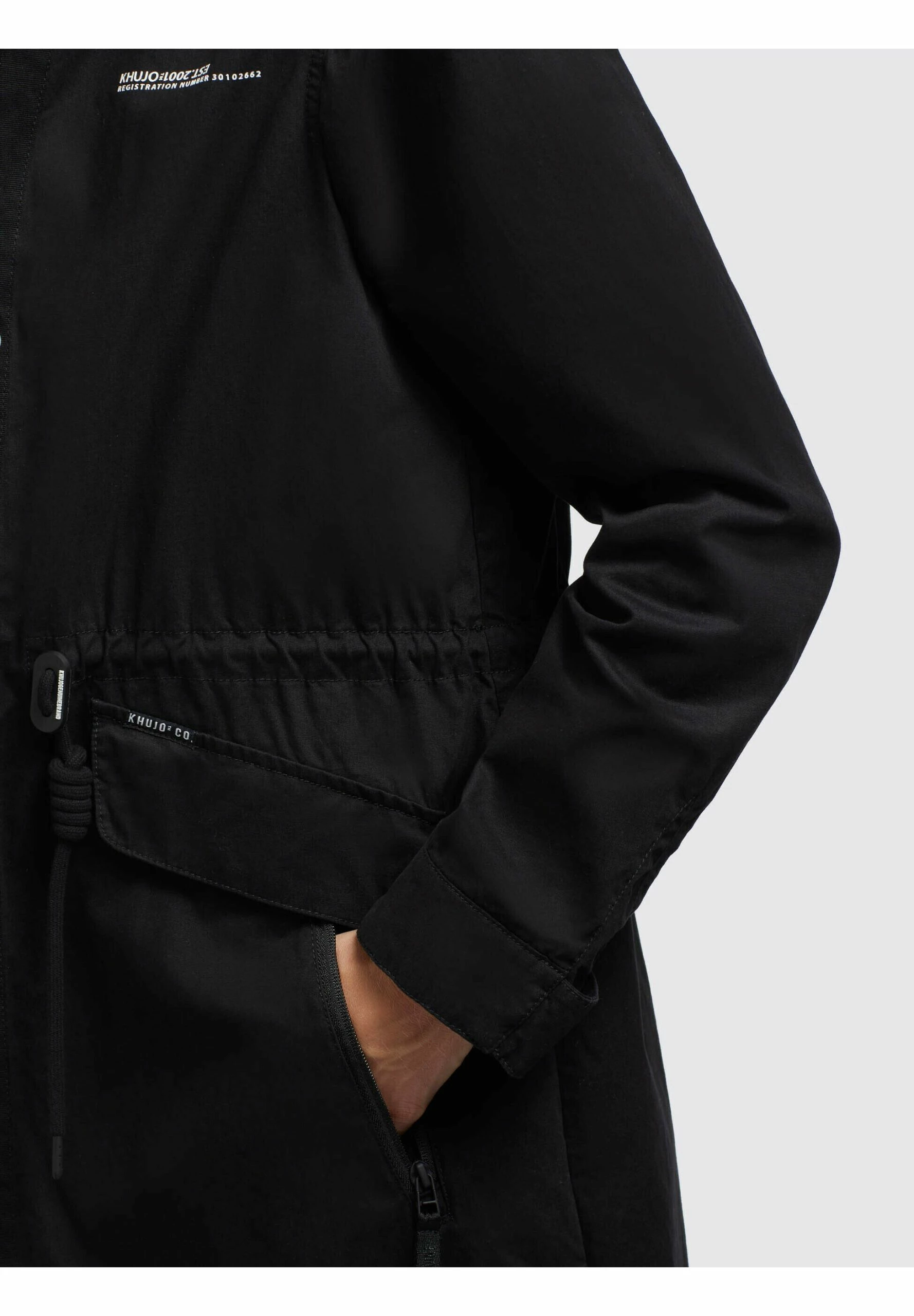 Khujo NANDA4 - Parka - Schwarz 7 Khujo NANDA4 - Parka - Schwarz - obrazek 7