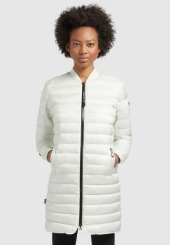 Khujo GRETA SHINY - Płaszcz Zimowy - Cremeweiß