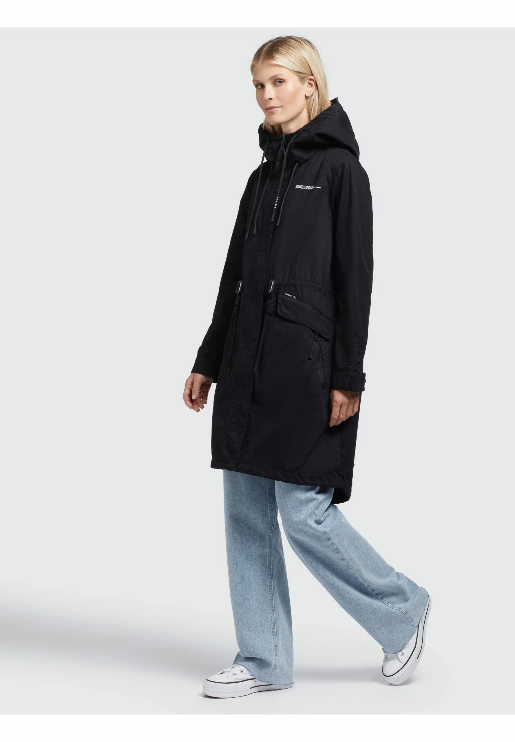 Khujo NANDA4 - Parka - Schwarz 2 Khujo NANDA4 - Parka - Schwarz - obrazek 2