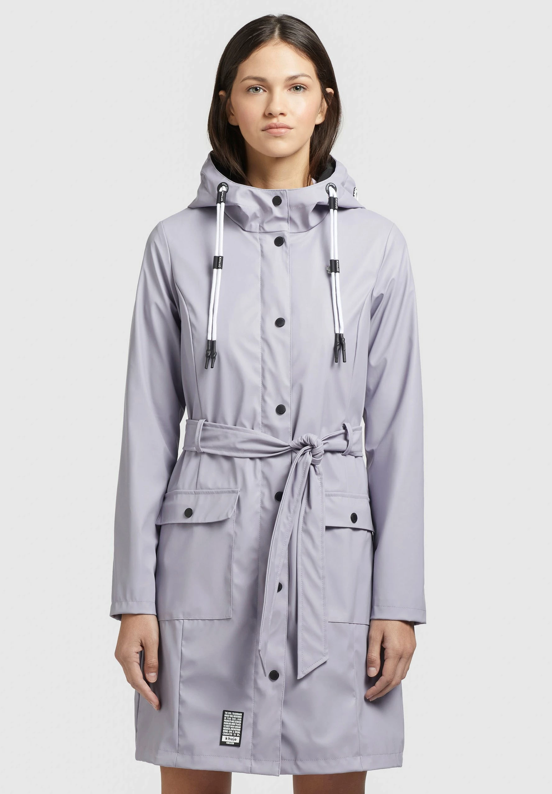 Khujo GLENNA - Kurtka Przeciwdeszczowa - Flieder 1 Khujo GLENNA - Kurtka Przeciwdeszczowa - Flieder