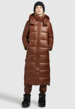 Khujo EMORIA SHINY - Płaszcz Zimowy - Kastanie -Khujo Sklep 13821d357f1e44388bd32cad62175316