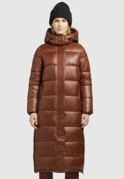 Khujo EMORIA SHINY - Płaszcz Zimowy - Kastanie