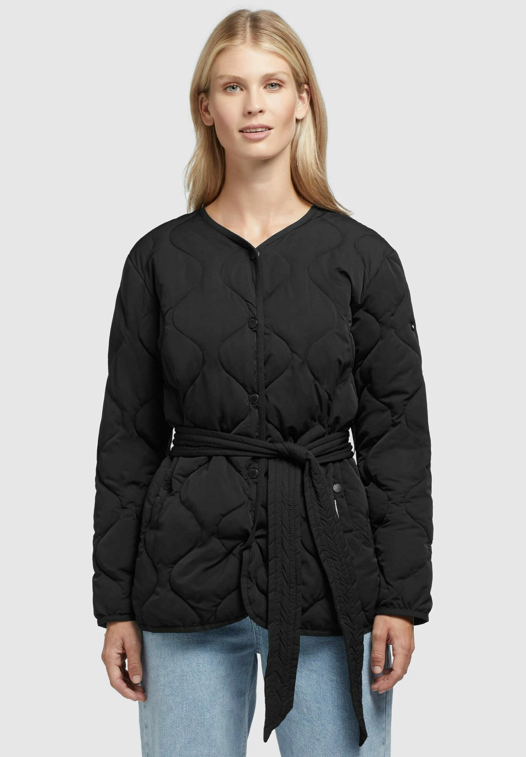 Khujo YUNA - Kurtka Przejściowa - Schwarz 1 Khujo YUNA - Kurtka Przejściowa - Schwarz