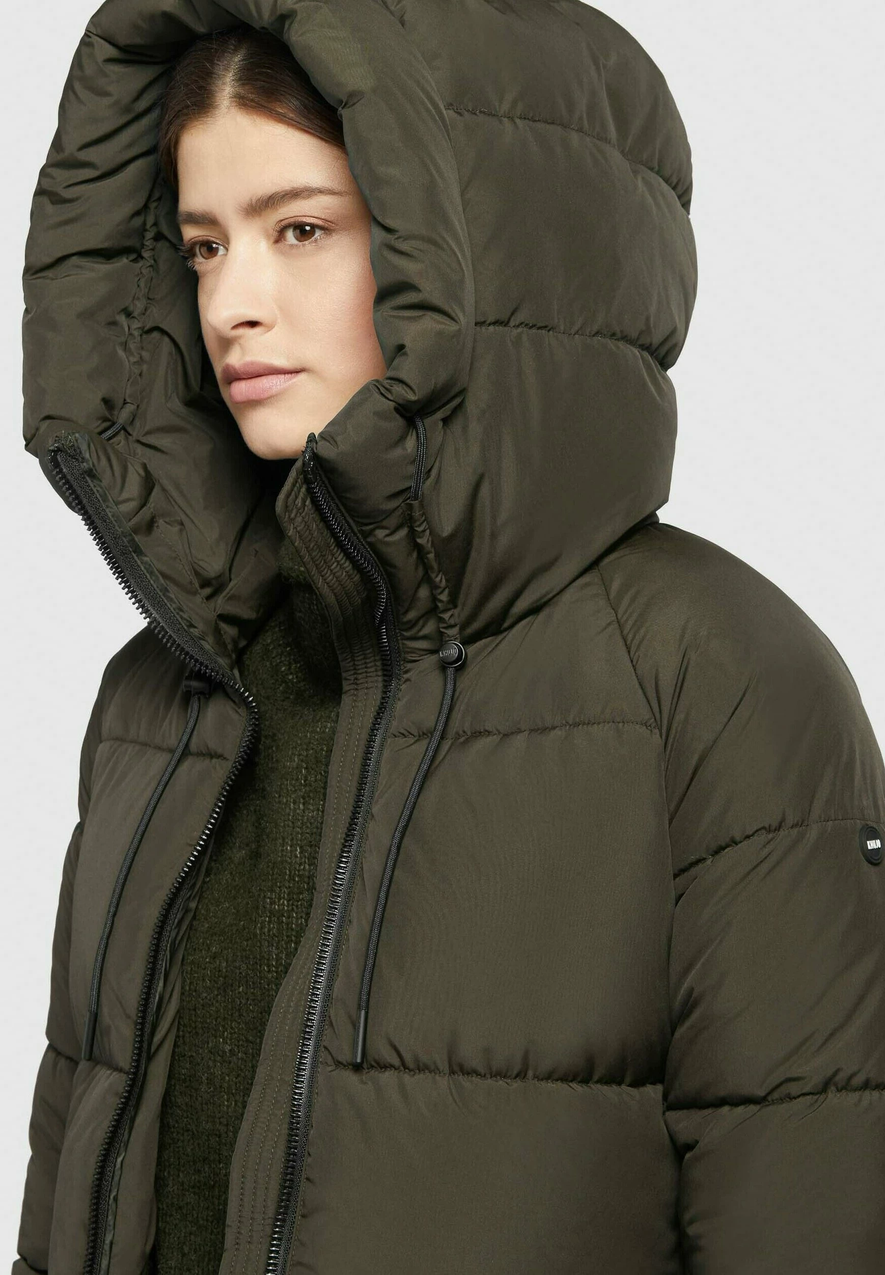 Khujo PHEOBE - Płaszcz Zimowy - Olivgrün 4 Khujo PHEOBE - Płaszcz Zimowy - Olivgrün - obrazek 4