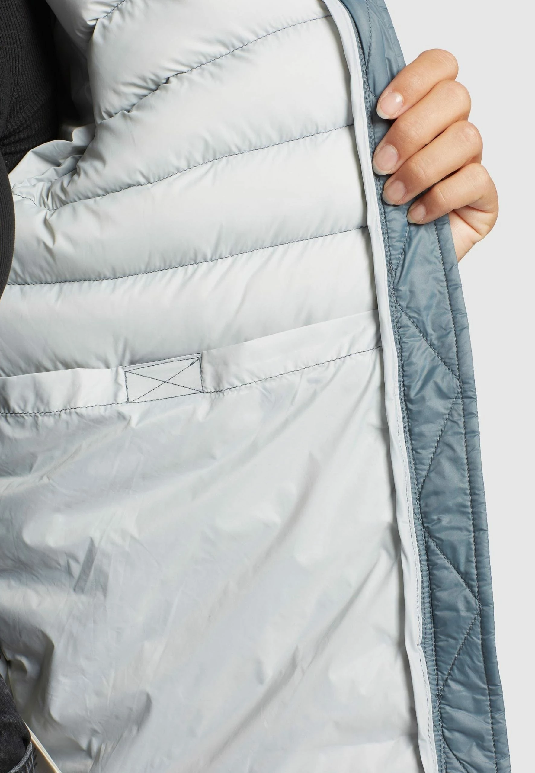 Khujo LOVINA2 SHINE - Kurtka Zimowa - Blaugrau 6 Khujo LOVINA2 SHINE - Kurtka Zimowa - Blaugrau - obrazek 6