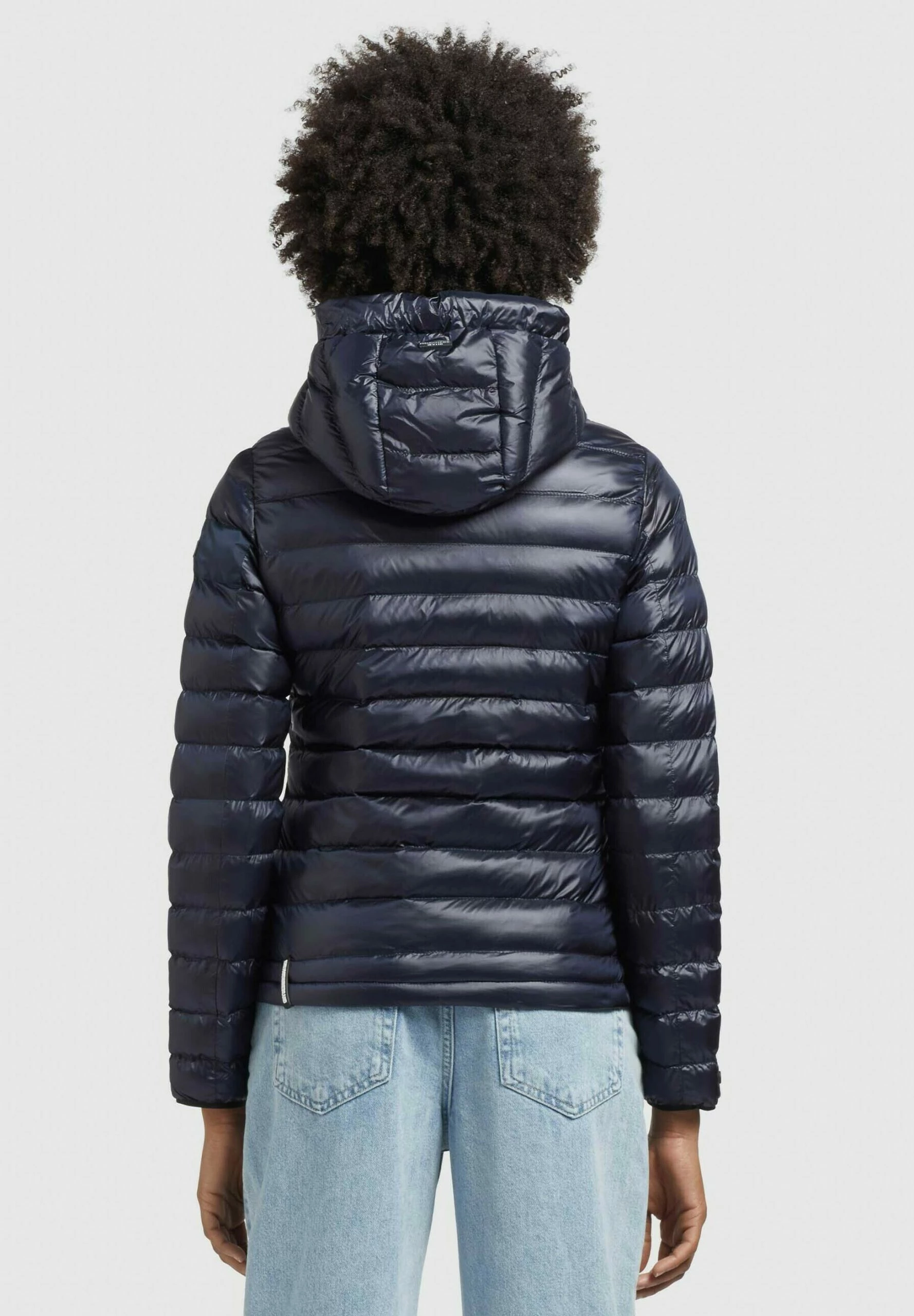 Khujo LOVINA4 SHINY - Kurtka Zimowa - Dunkelblau 3 Khujo LOVINA4 SHINY - Kurtka Zimowa - Dunkelblau - obrazek 3