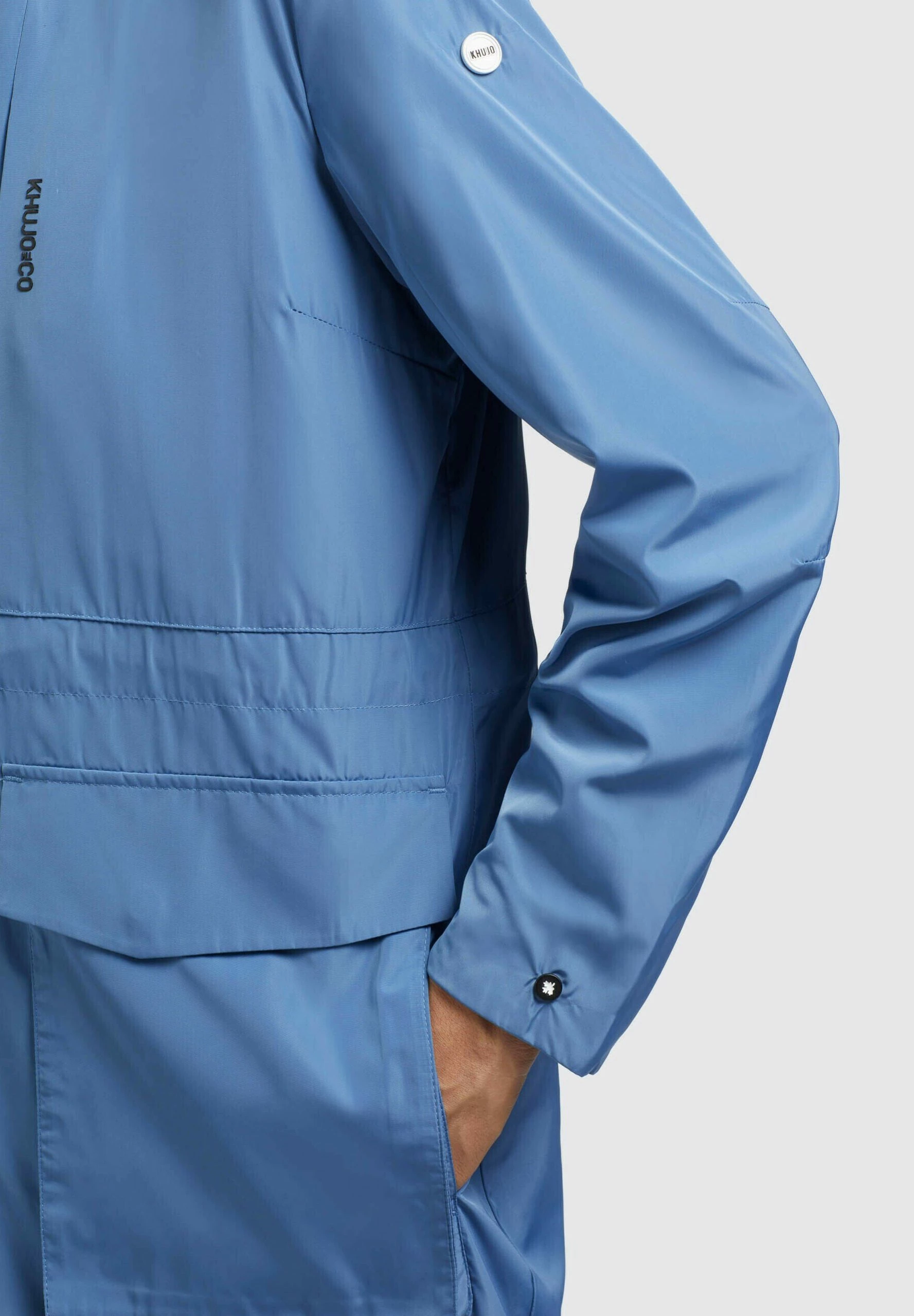 Khujo Mantel GING - Krótki Płaszcz - Blau 5 Khujo Mantel GING - Krótki Płaszcz - Blau - obrazek 5