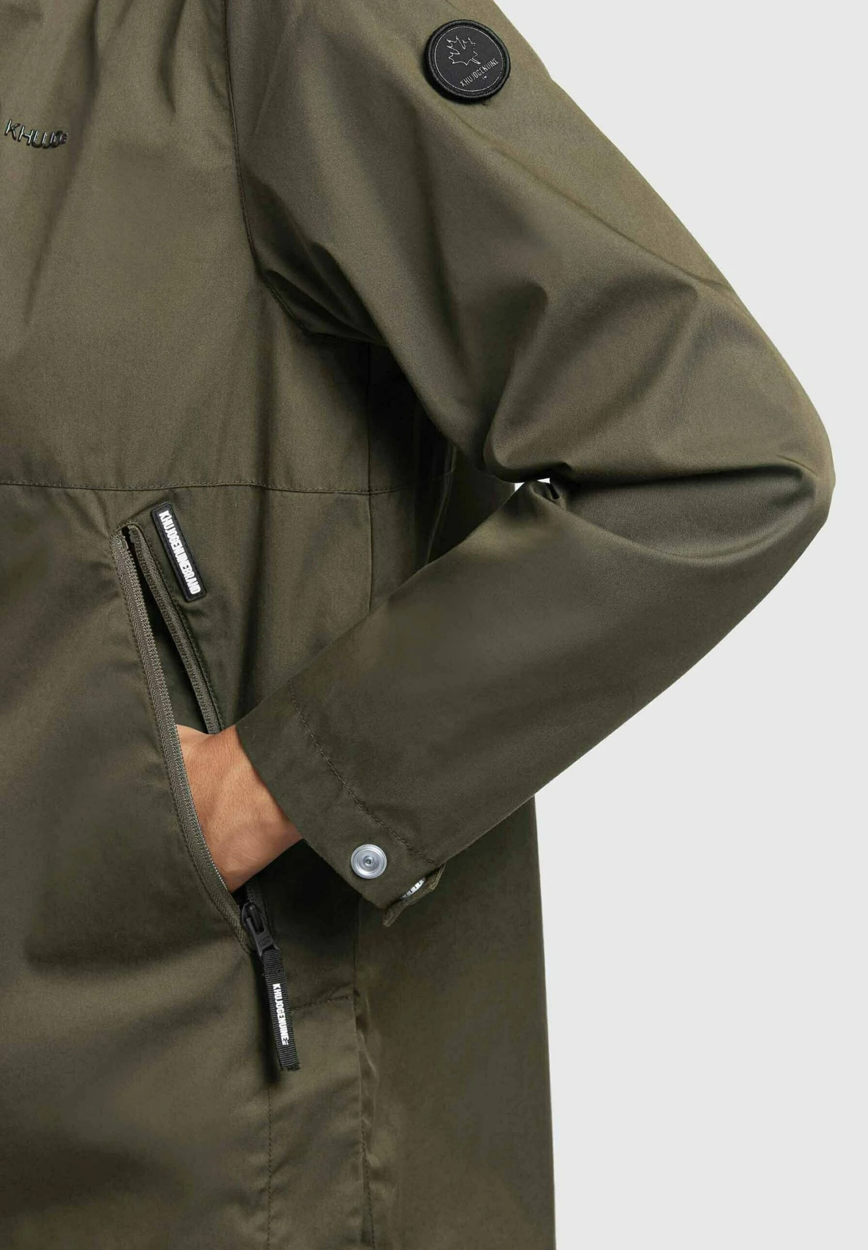 Khujo CORRY - Parka - Olivgrün 6 Khujo CORRY - Parka - Olivgrün - obrazek 6