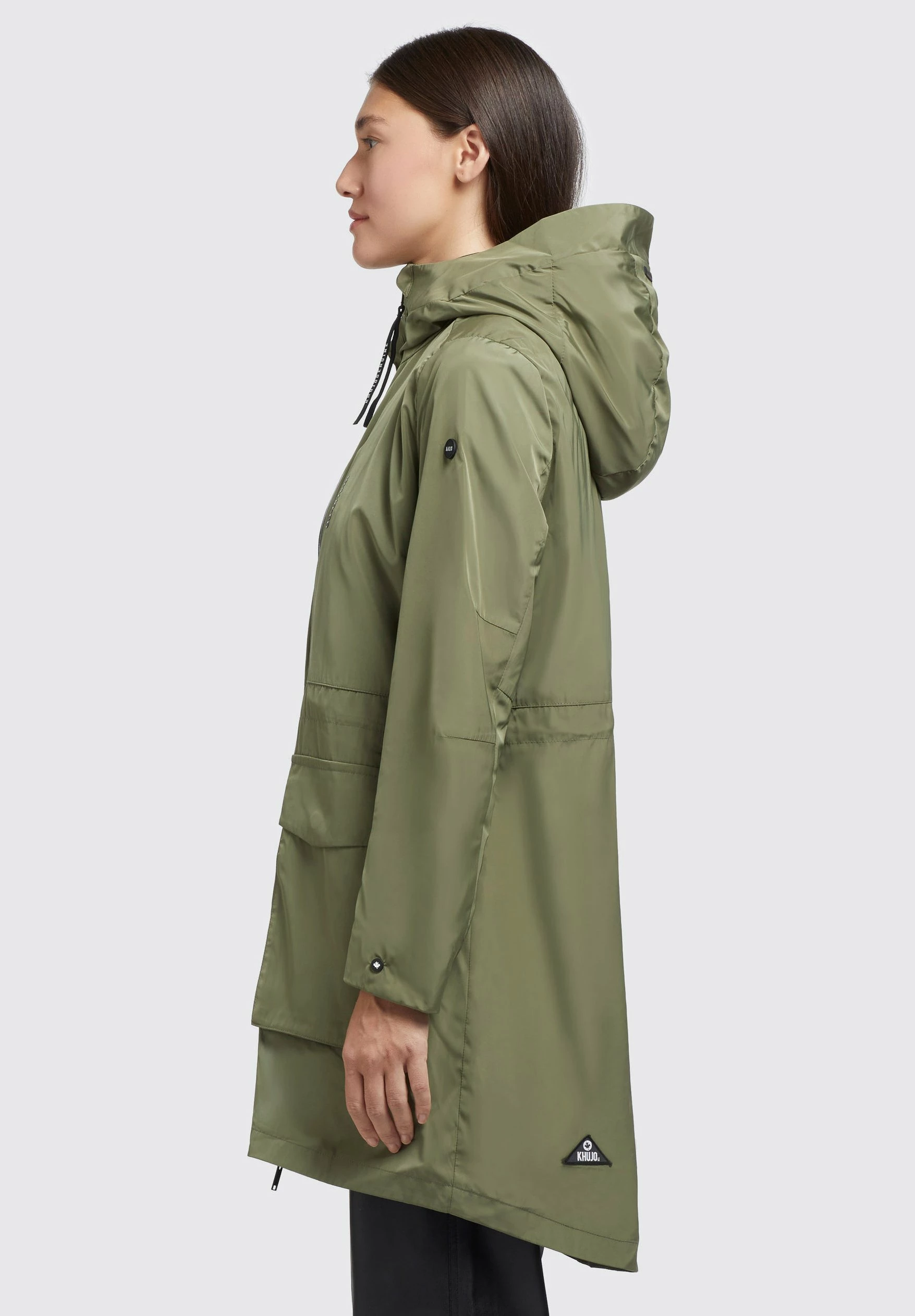 Khujo Mantel GING - Krótki Płaszcz - Olivgrün 4 Khujo Mantel GING - Krótki Płaszcz - Olivgrün - obrazek 4
