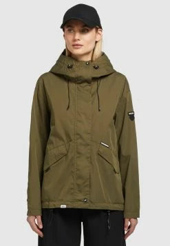 Khujo FRIPS - Kurtka Przejściowa - Dunkeloliv