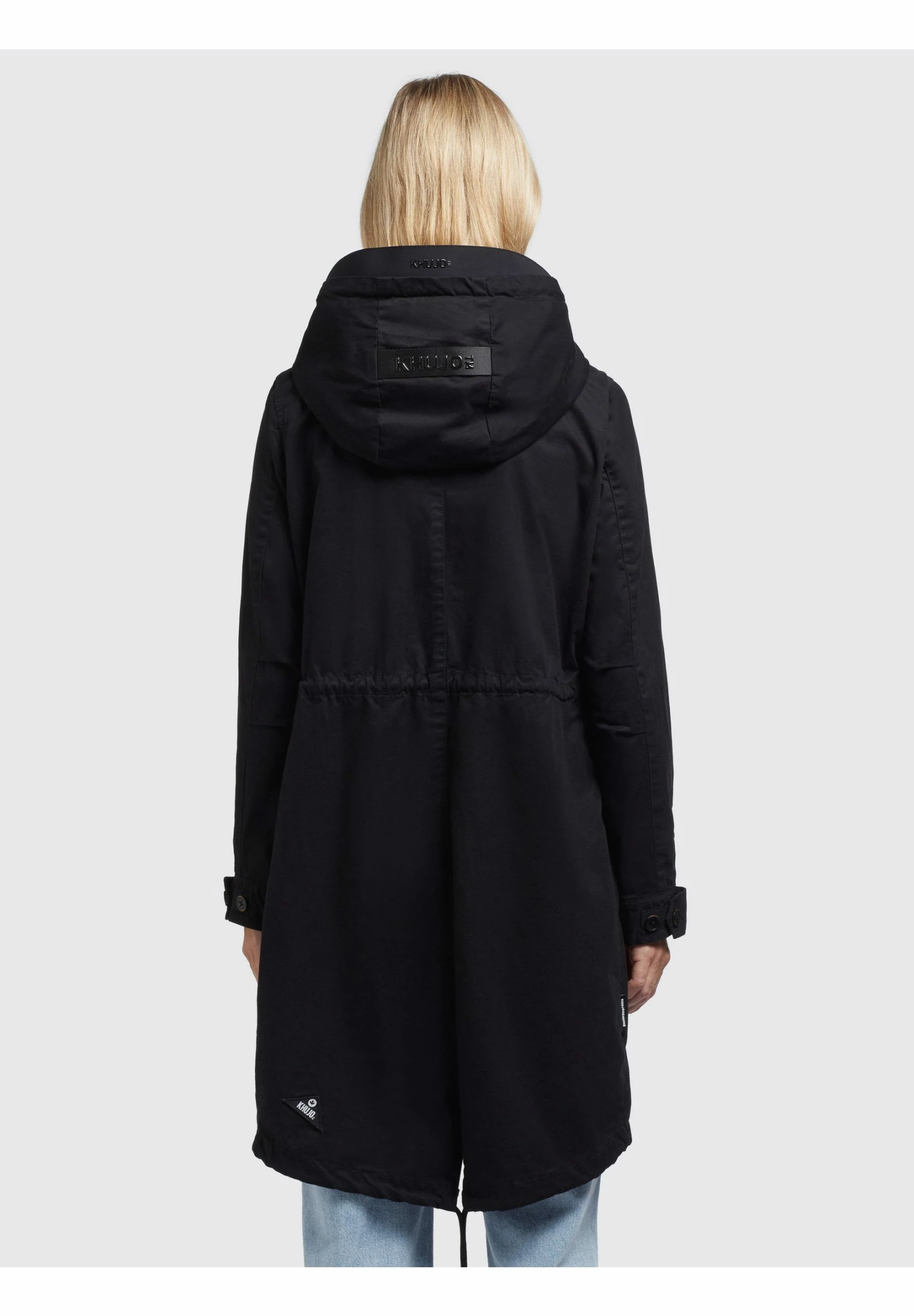 Khujo NANDA4 - Parka - Schwarz 4 Khujo NANDA4 - Parka - Schwarz - obrazek 4