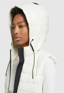 Khujo FABIA SHINY - Kamizelka - Weiß -Khujo Sklep 2abe0d02b2b74109a78dd62426f84ef7