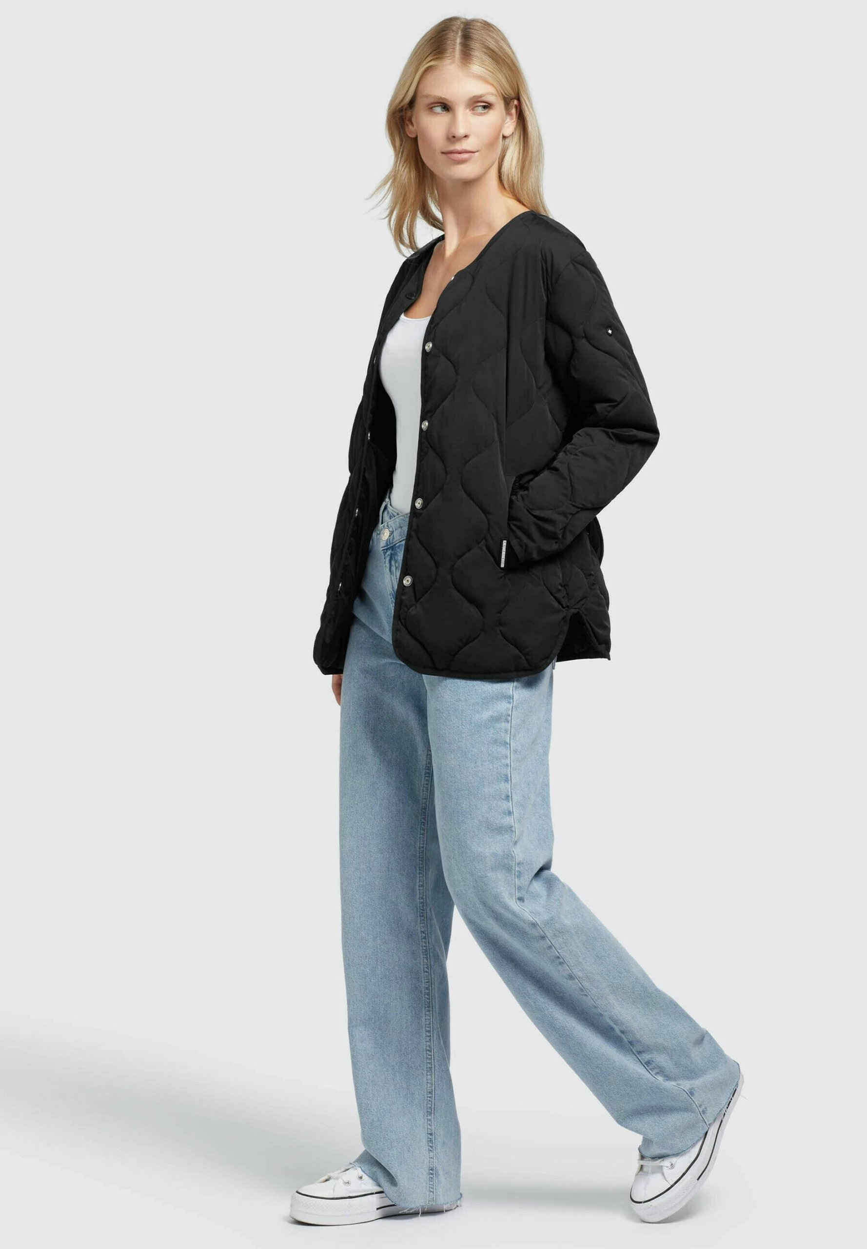 Khujo YUNA - Kurtka Przejściowa - Schwarz 5 Khujo YUNA - Kurtka Przejściowa - Schwarz - obrazek 5