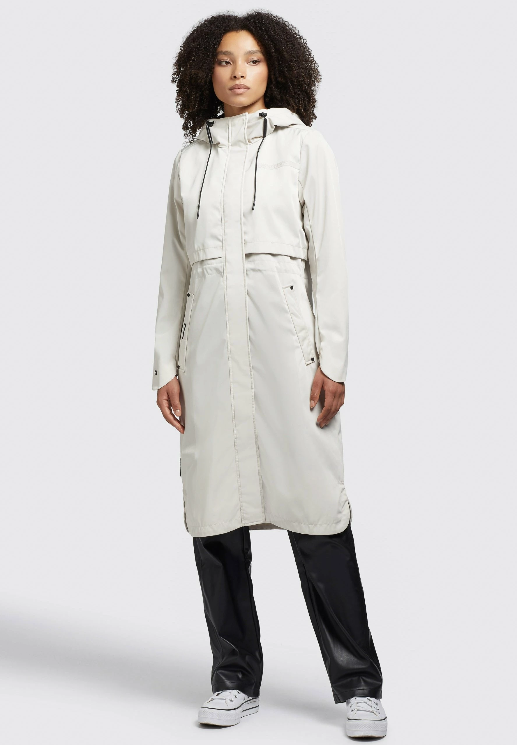 Khujo JOMANA - Parka - Weiß 2 Khujo JOMANA - Parka - Weiß - obrazek 2