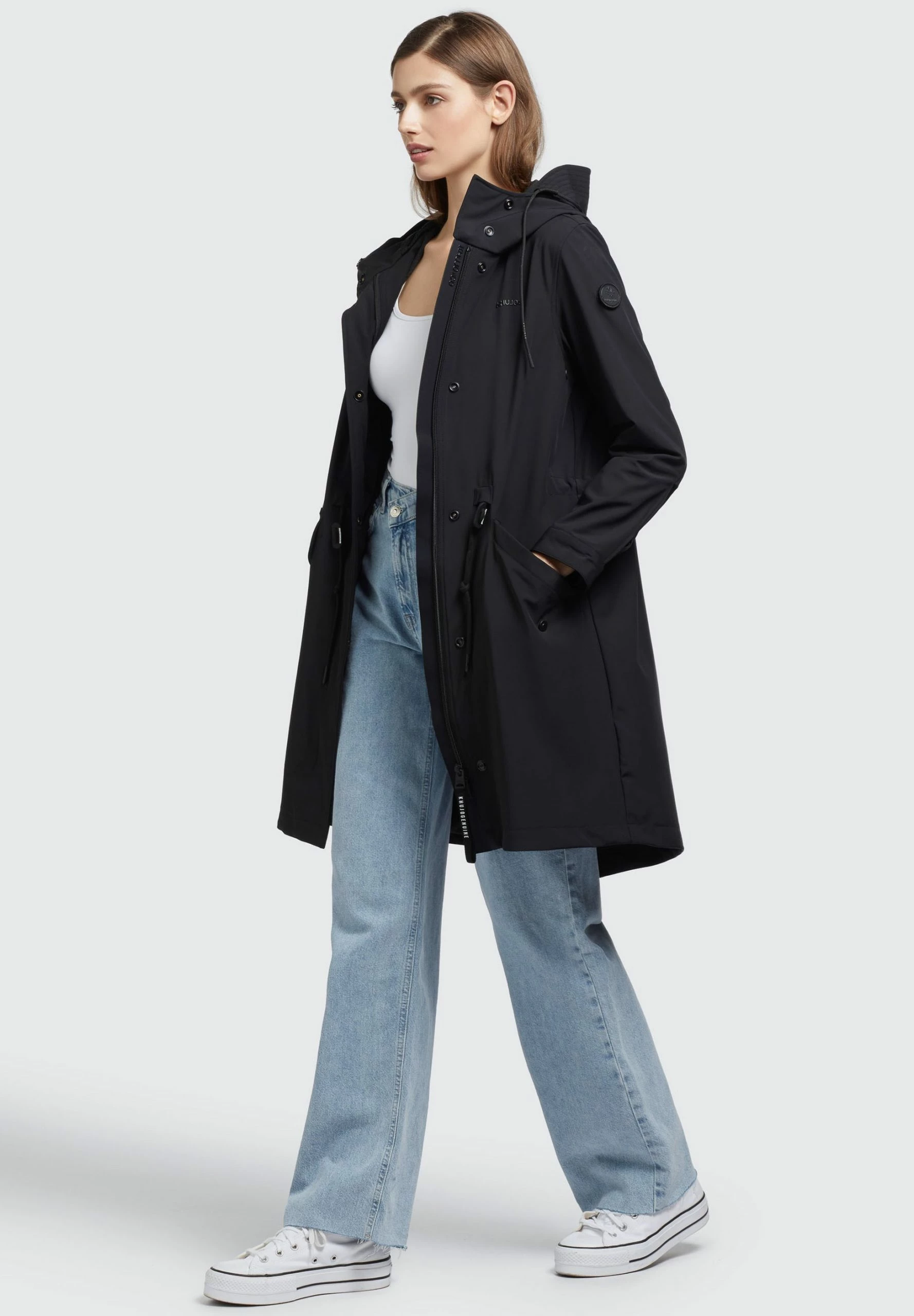 Khujo JONNA - Parka - Schwarz 4 Khujo JONNA - Parka - Schwarz - obrazek 4