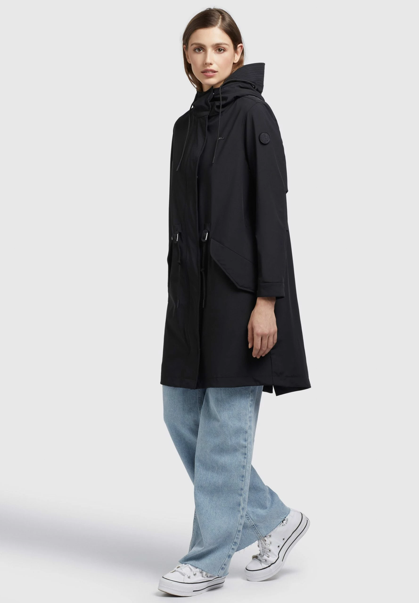 Khujo JONNA - Parka - Schwarz 2 Khujo JONNA - Parka - Schwarz - obrazek 2