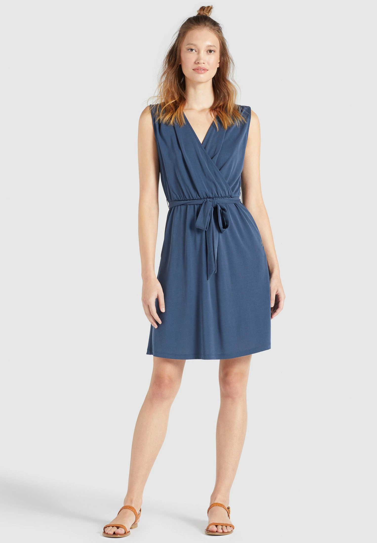 Khujo MERCY - Sukienka Letnia - Dunkelblau 4 Khujo MERCY - Sukienka Letnia - Dunkelblau - obrazek 4