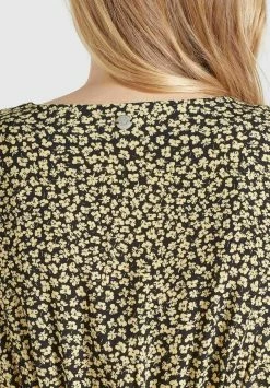 Khujo BORGIA - Kombinezon - Schwarz-gelb Geblümt -Khujo Sklep 419c911290c4426e916bb1cf7469470c