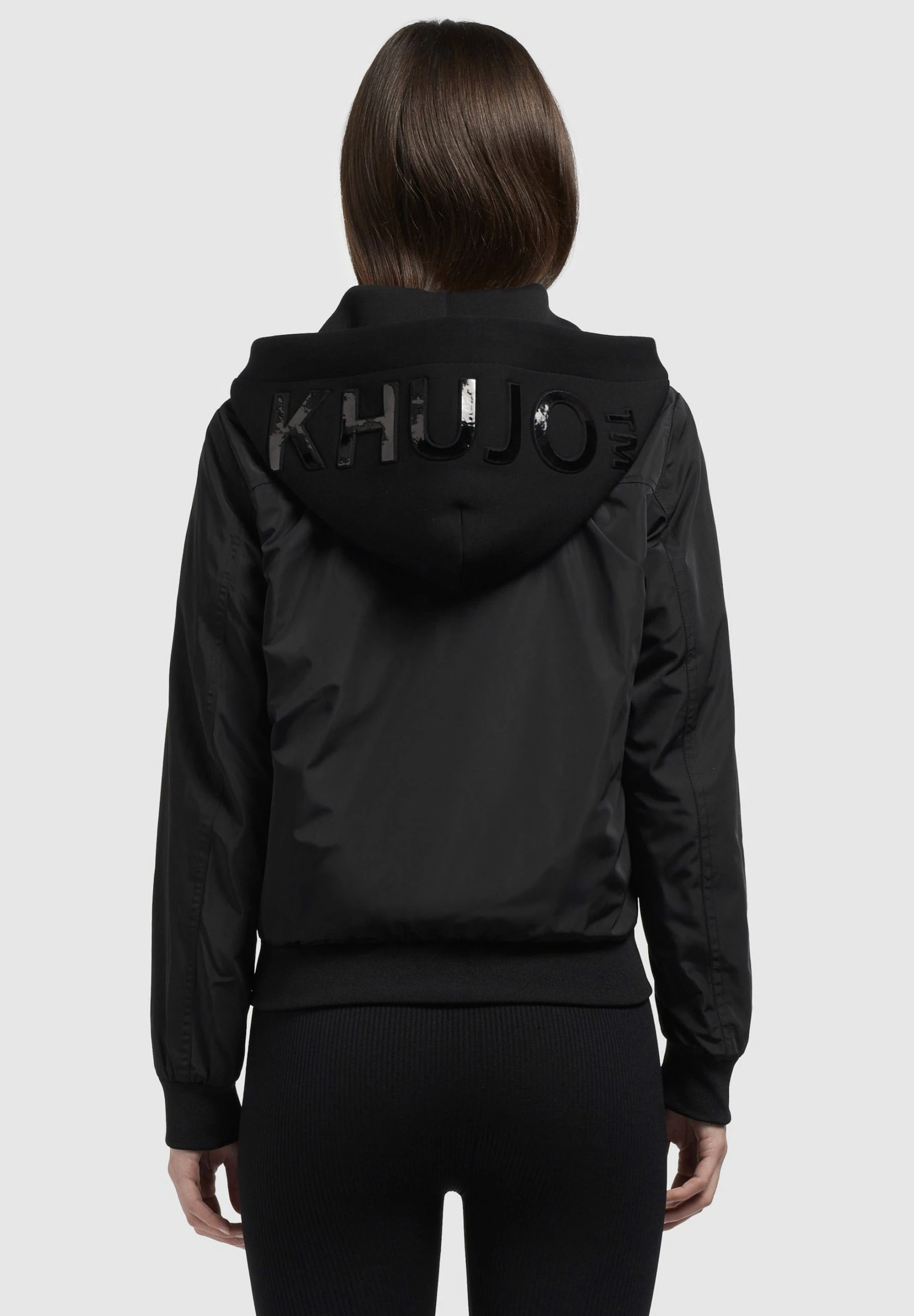 Khujo PERSEE - Kurtka Przejściowa - Schwarz 3 Khujo PERSEE - Kurtka Przejściowa - Schwarz - obrazek 3