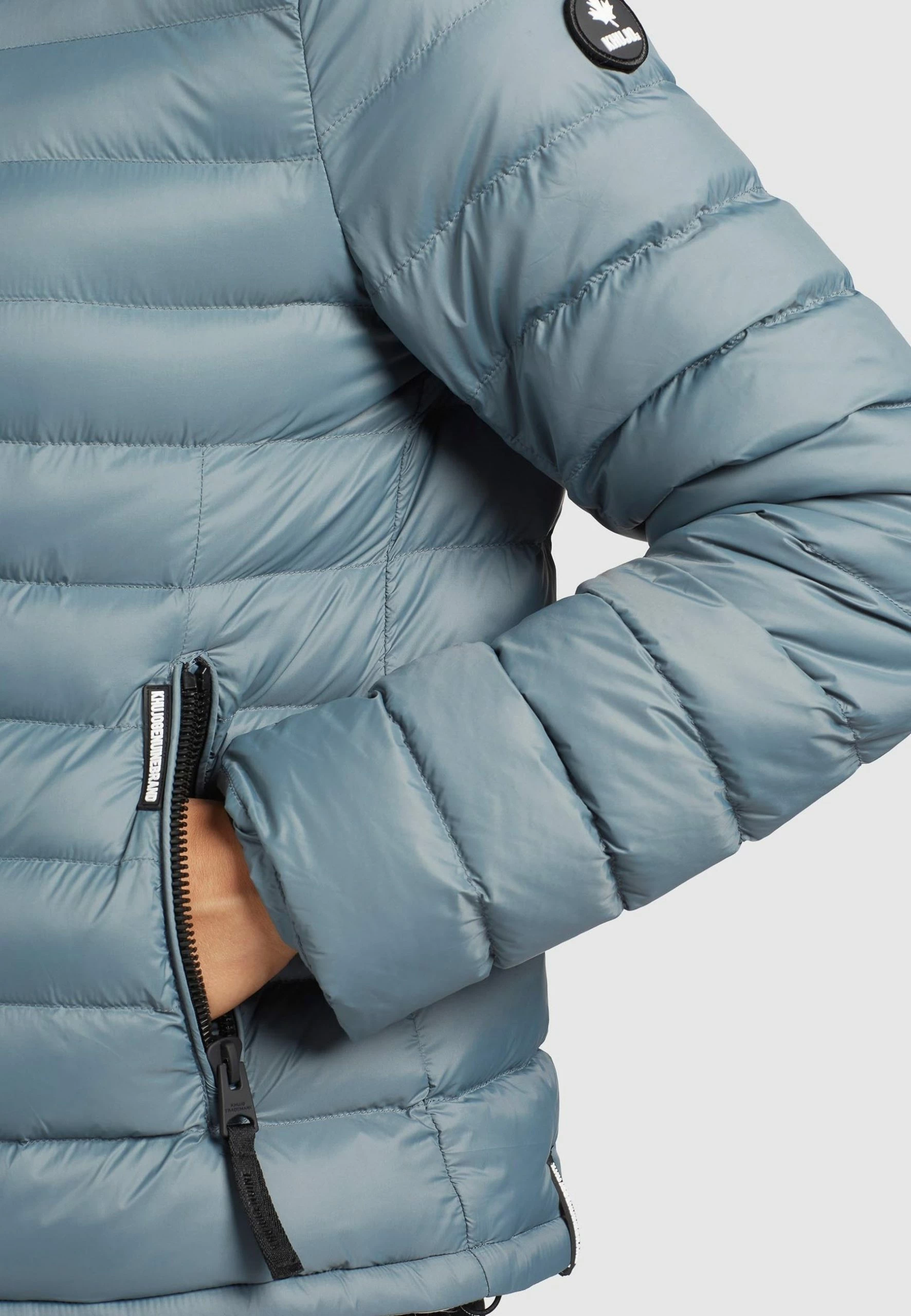 Khujo LOVINA2 SHINE - Kurtka Zimowa - Blaugrau 5 Khujo LOVINA2 SHINE - Kurtka Zimowa - Blaugrau - obrazek 5