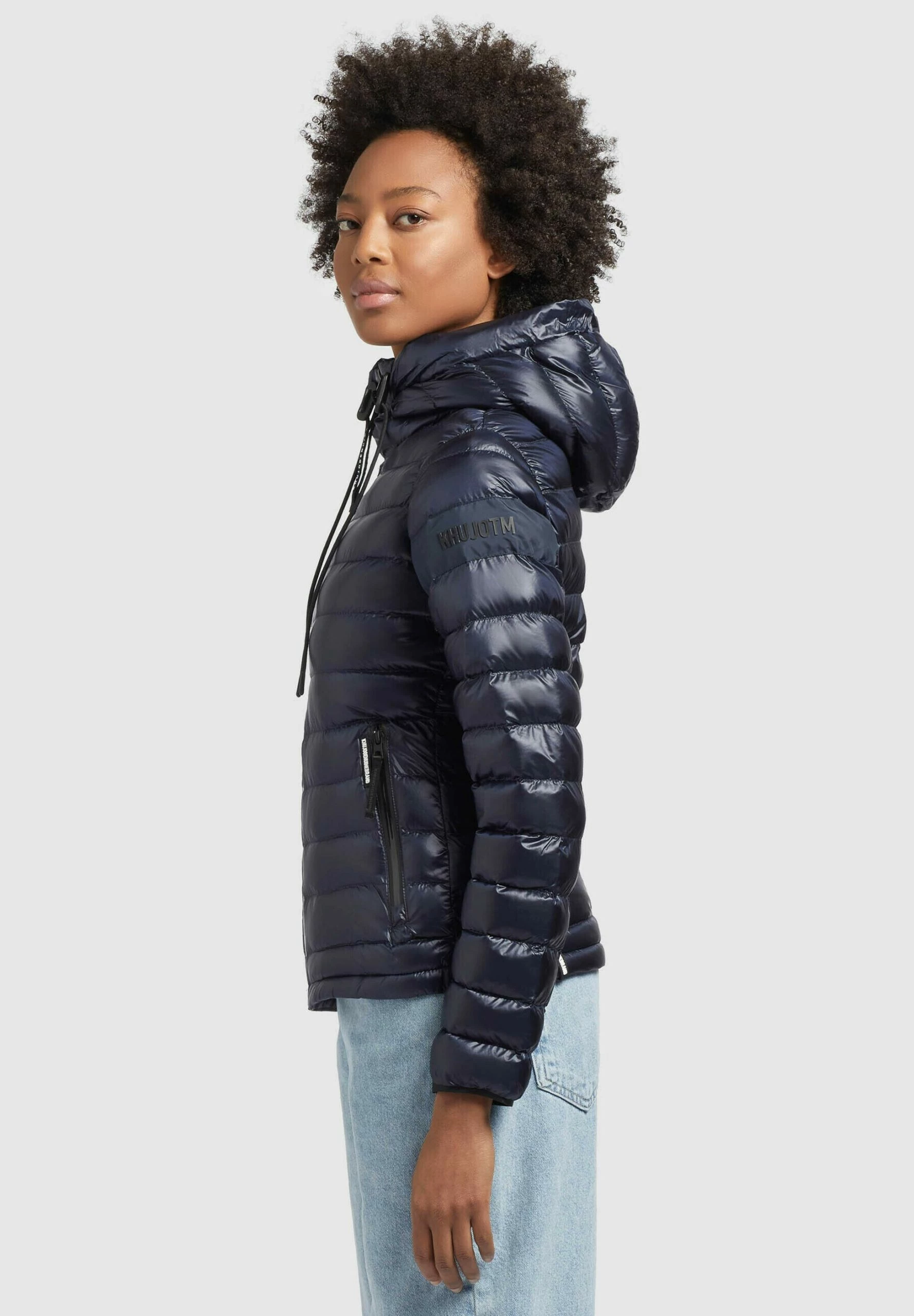 Khujo LOVINA4 SHINY - Kurtka Zimowa - Dunkelblau 5 Khujo LOVINA4 SHINY - Kurtka Zimowa - Dunkelblau - obrazek 5