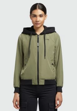 Khujo PERSEE - Kurtka Przejściowa - Olivgrün