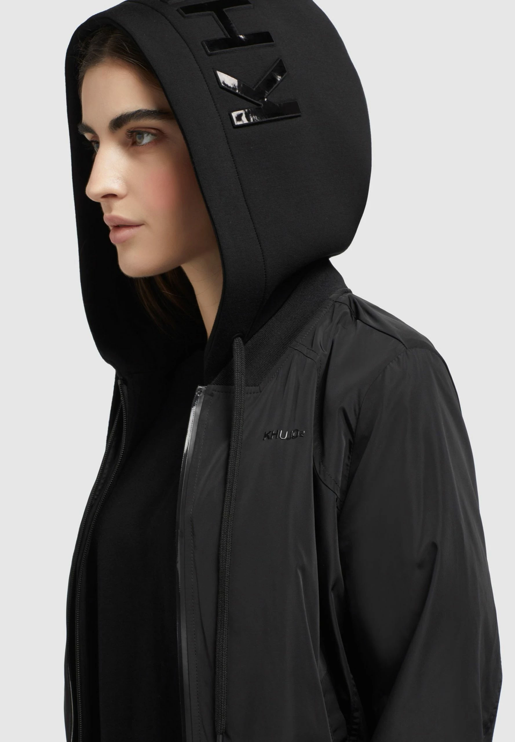 Khujo PERSEE - Kurtka Przejściowa - Schwarz 6 Khujo PERSEE - Kurtka Przejściowa - Schwarz - obrazek 6
