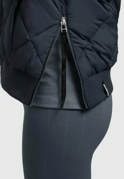 Khujo LEONA - Kurtka Bomber - Dunkelgrau -Khujo Sklep 68bc2592fb934fabbc88471f2bac8244