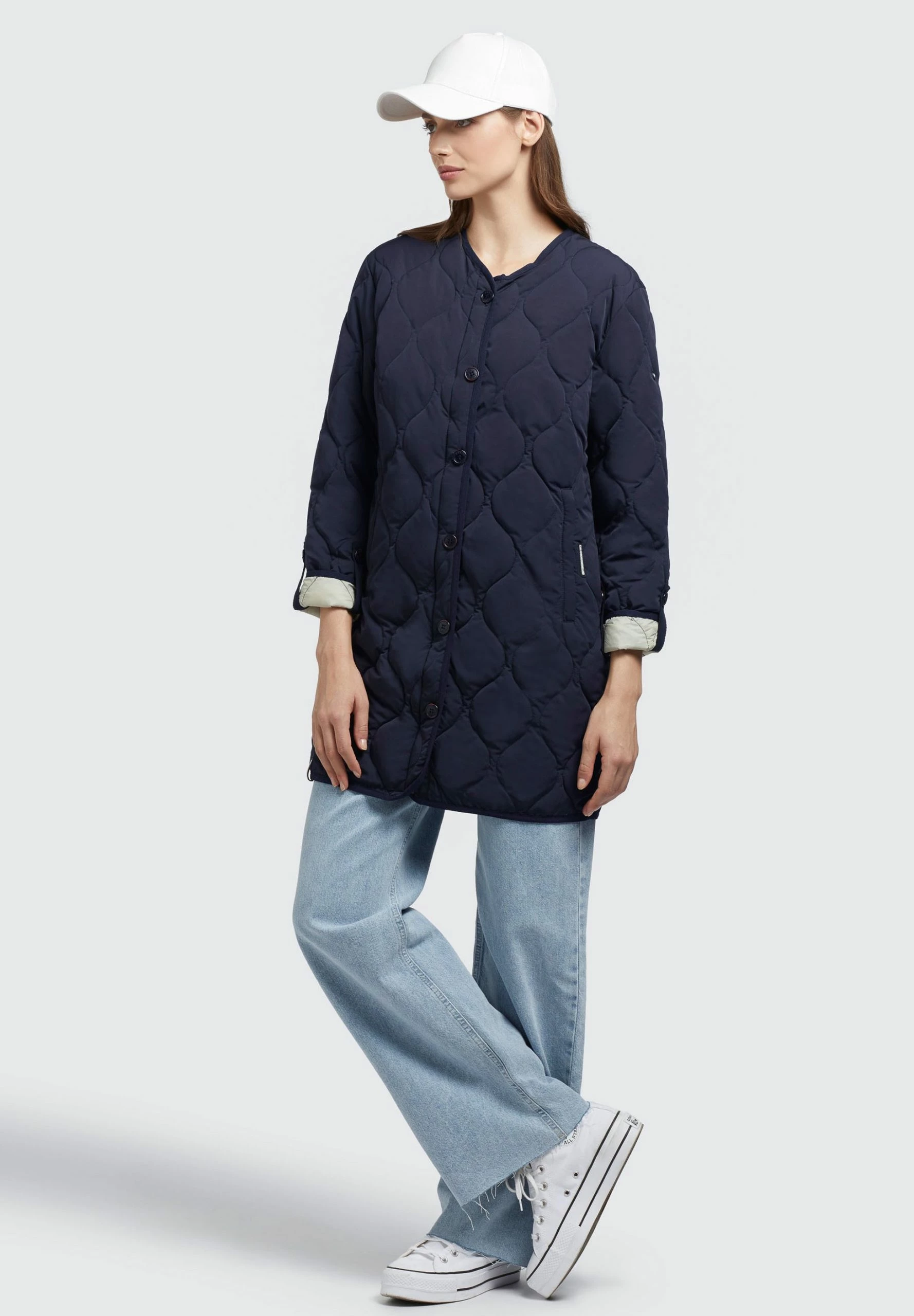 Khujo SIRA - Płaszcz Zimowy - Dunkelblau 7 Khujo SIRA - Płaszcz Zimowy - Dunkelblau - obrazek 7