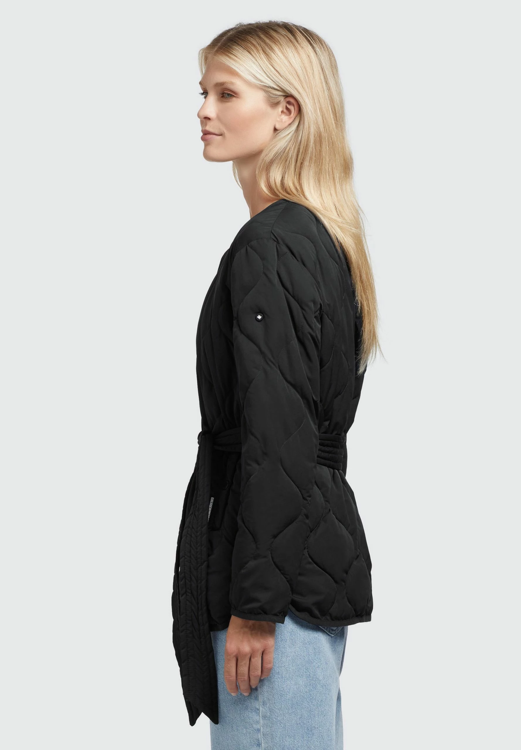 Khujo YUNA - Kurtka Przejściowa - Schwarz 4 Khujo YUNA - Kurtka Przejściowa - Schwarz - obrazek 4