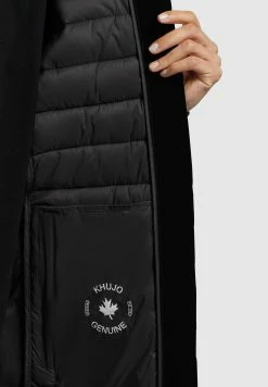 Khujo RUTH MATT - Płaszcz Zimowy - Schwarz -Khujo Sklep 74206a80486b4b2f88571b1278ab0ff5