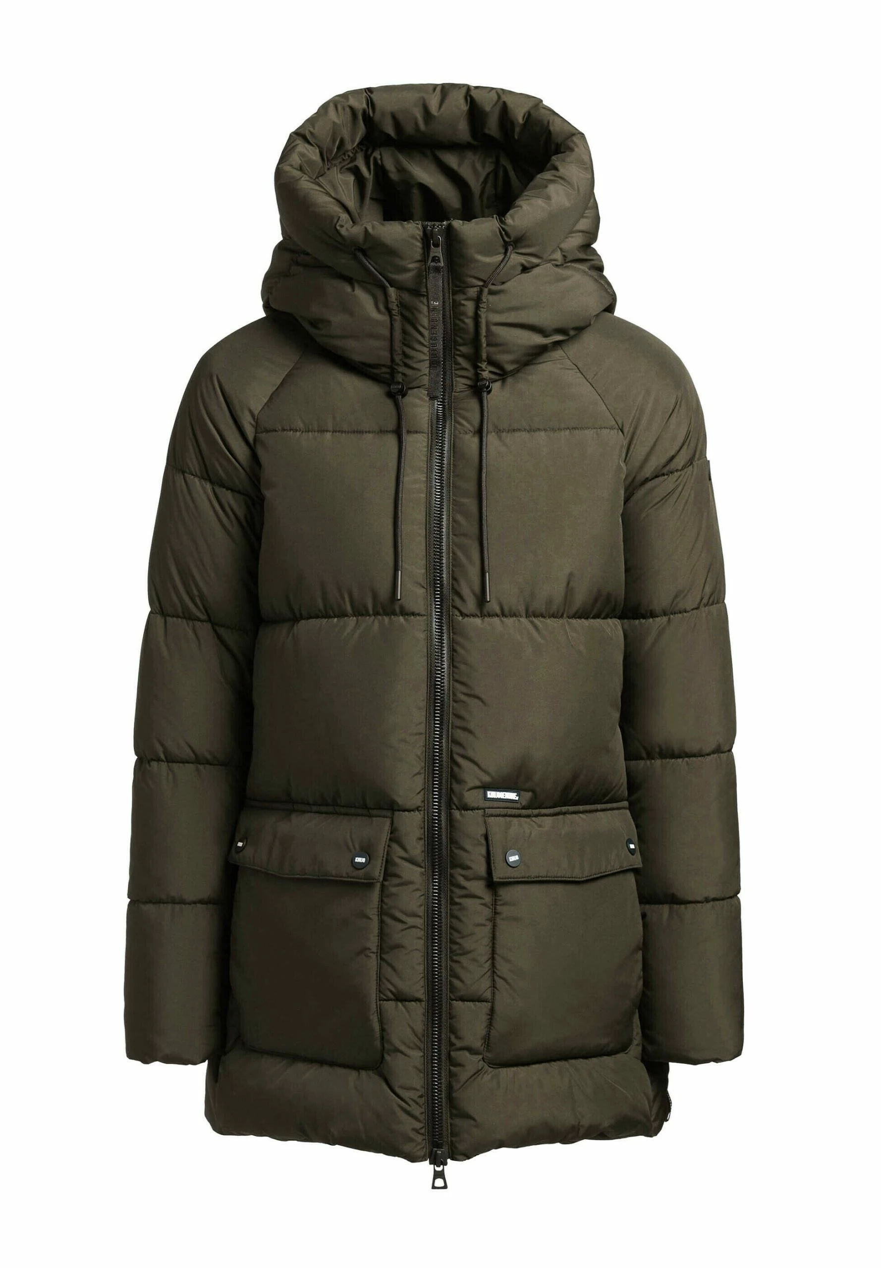 Khujo PHEOBE - Płaszcz Zimowy - Olivgrün 8 Khujo PHEOBE - Płaszcz Zimowy - Olivgrün - obrazek 8