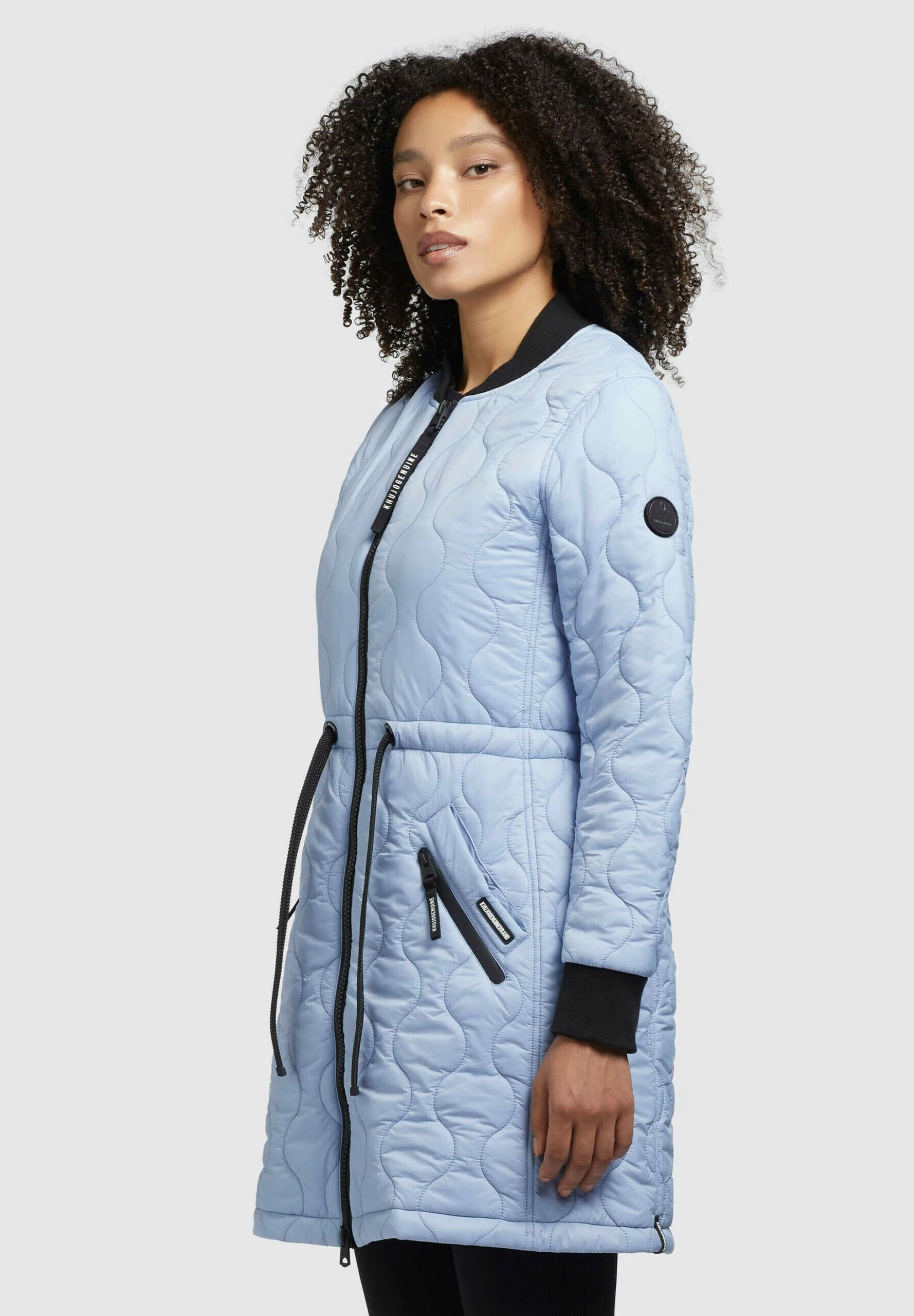 Khujo ISETT - Płaszcz Zimowy - Blau 4 Khujo ISETT - Płaszcz Zimowy - Blau - obrazek 4