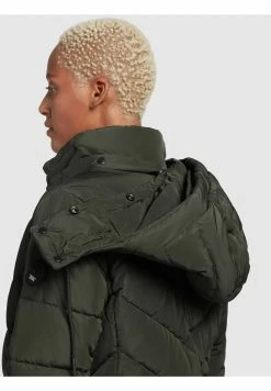 Khujo CUPS - Płaszcz Zimowy - Dunkelgrun -Khujo Sklep 7b43e0beff12470c8cfc89ff227f77db