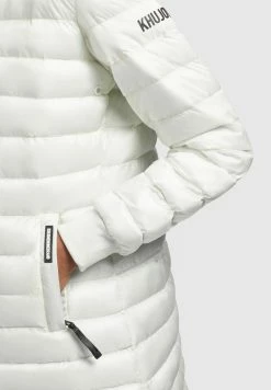 Khujo GRETA SHINY - Płaszcz Zimowy - Cremeweiß -Khujo Sklep 7f80f288ec494b44a4884e373a6389ad