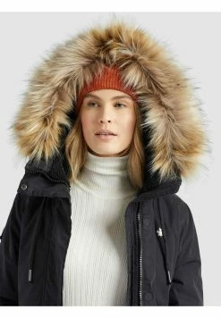 Khujo CODISH - Płaszcz Zimowy - Schwarz -Khujo Sklep 850e3995a6ce4fa5b34213dd0fe410dc