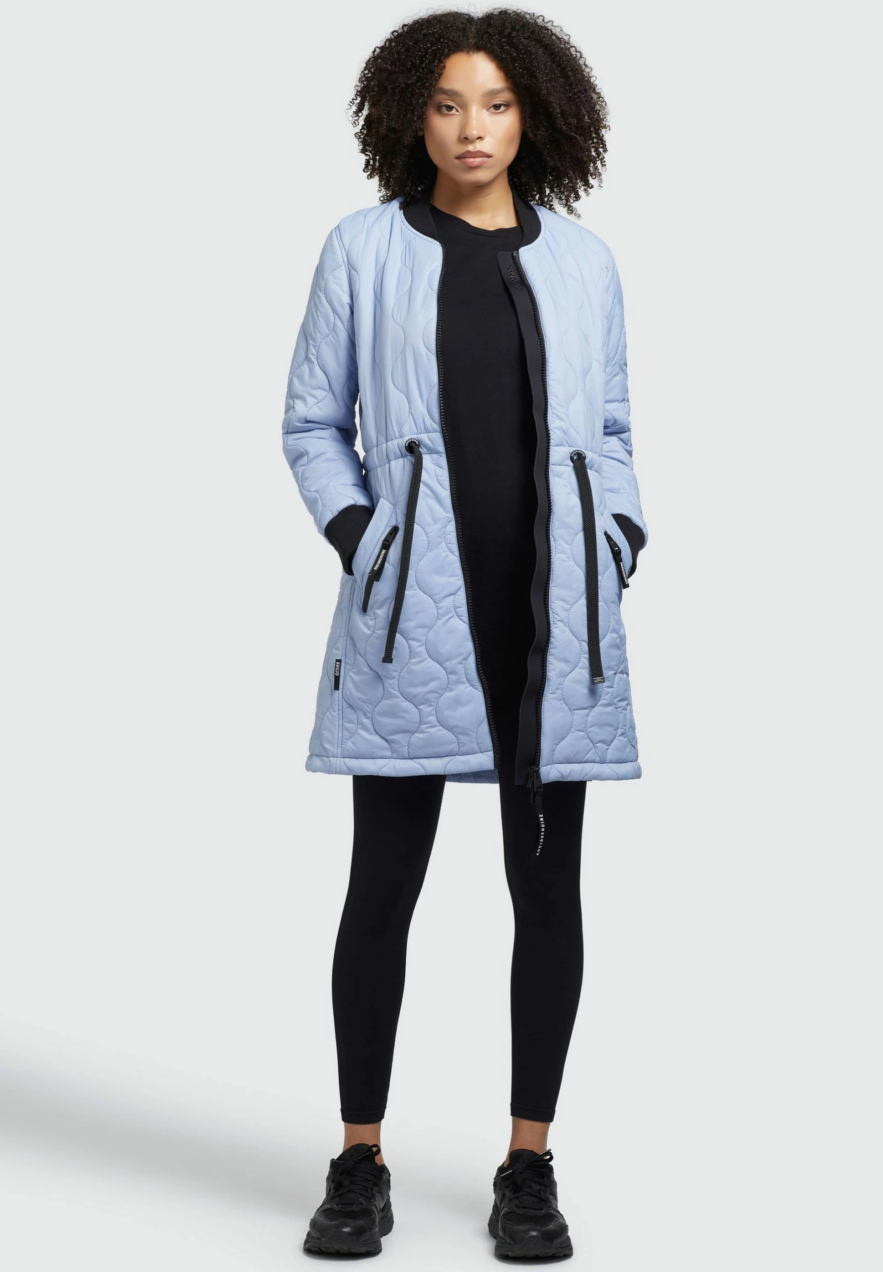 Khujo ISETT - Płaszcz Zimowy - Blau 2 Khujo ISETT - Płaszcz Zimowy - Blau - obrazek 2