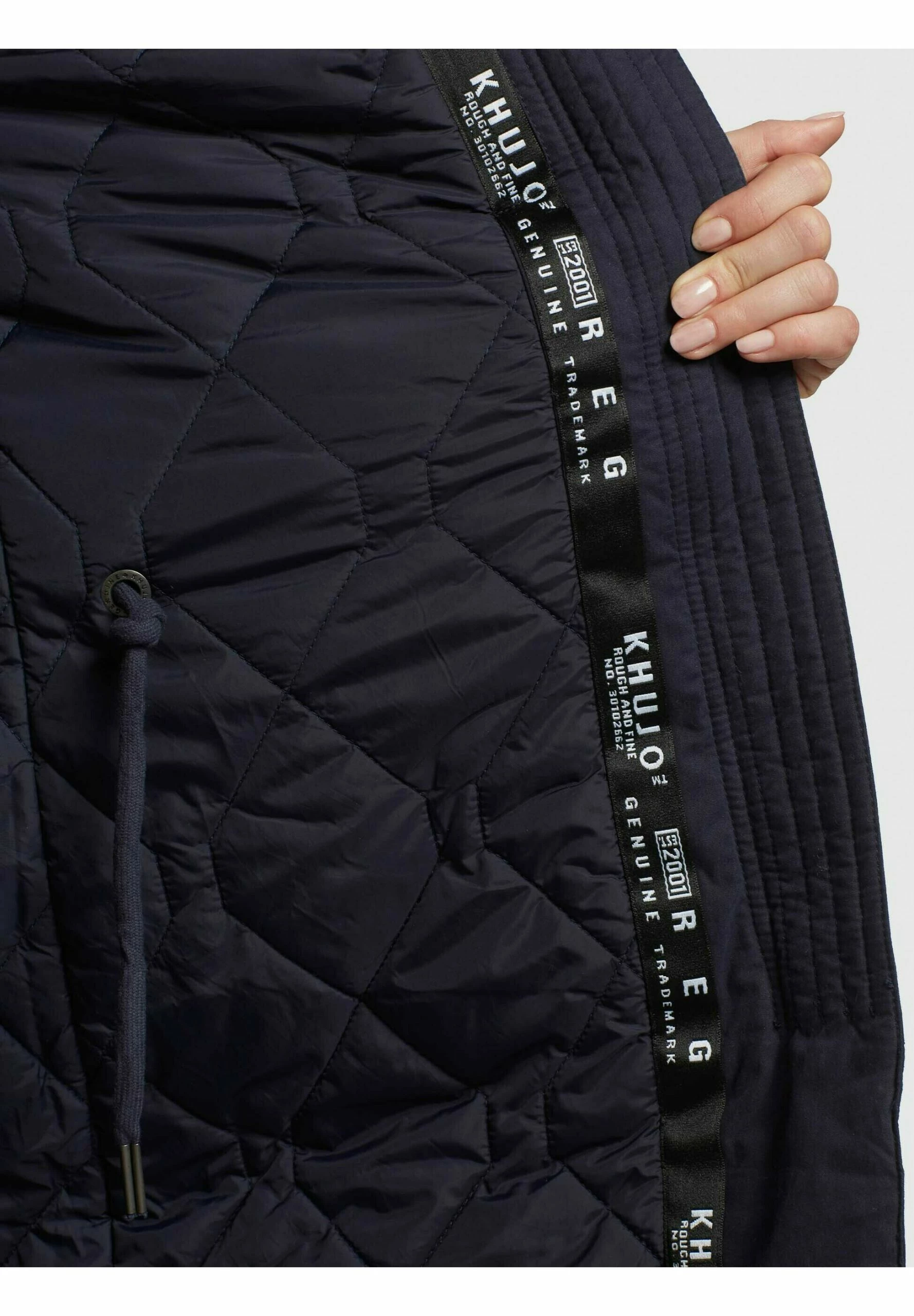 Khujo MARINA - Płaszcz Zimowy - Dunkelblau 8 Khujo MARINA - Płaszcz Zimowy - Dunkelblau - obrazek 8