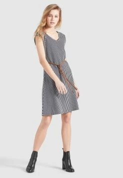 Khujo LEIFA - Sukienka Letnia - Dunkelblau-weiß Gestreift 15 Khujo LEIFA - Sukienka Letnia - Dunkelblau-weiß Gestreift -Khujo Sklep 8d57322fc91245dca265a36fc523bc65