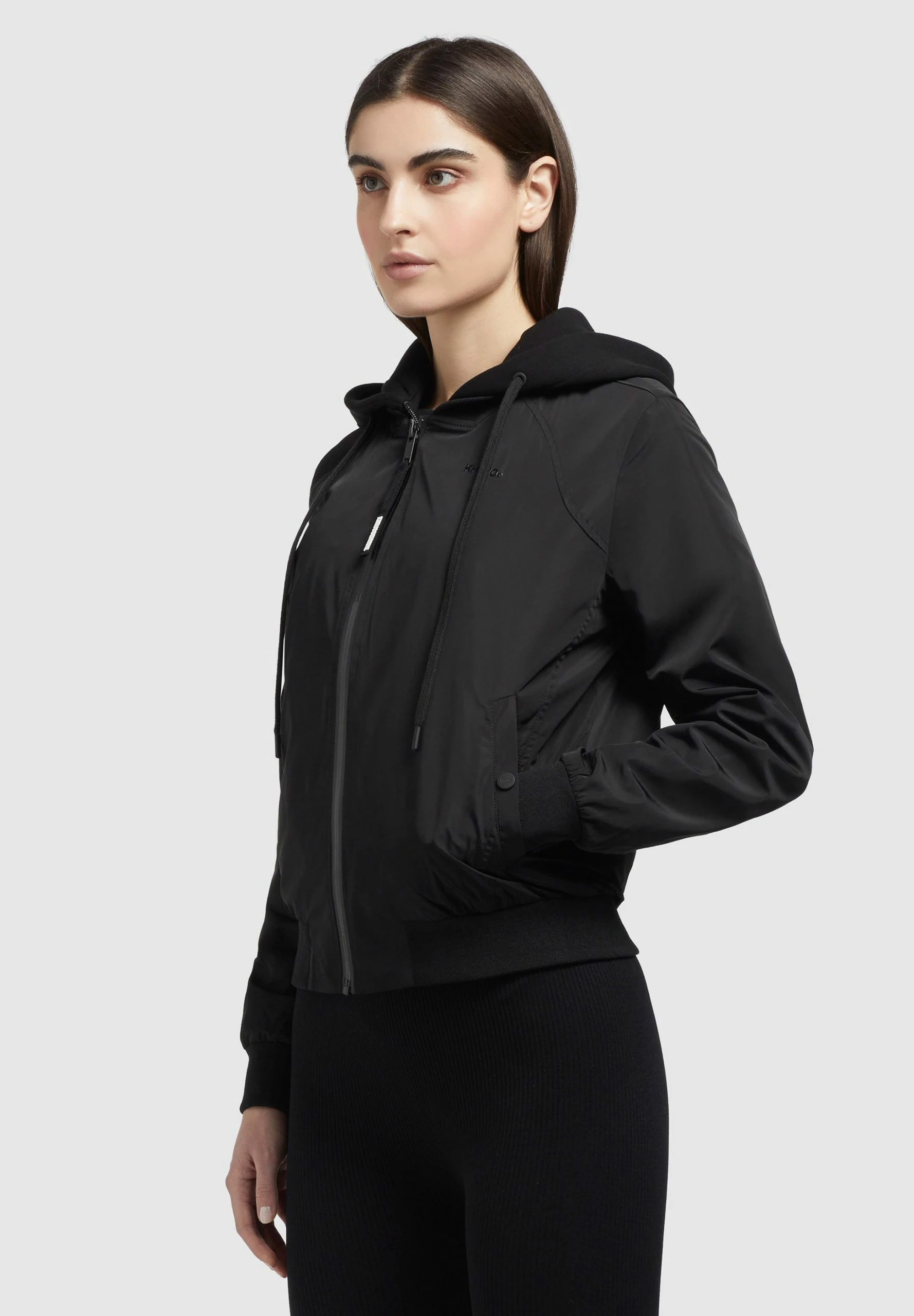 Khujo PERSEE - Kurtka Przejściowa - Schwarz 4 Khujo PERSEE - Kurtka Przejściowa - Schwarz - obrazek 4