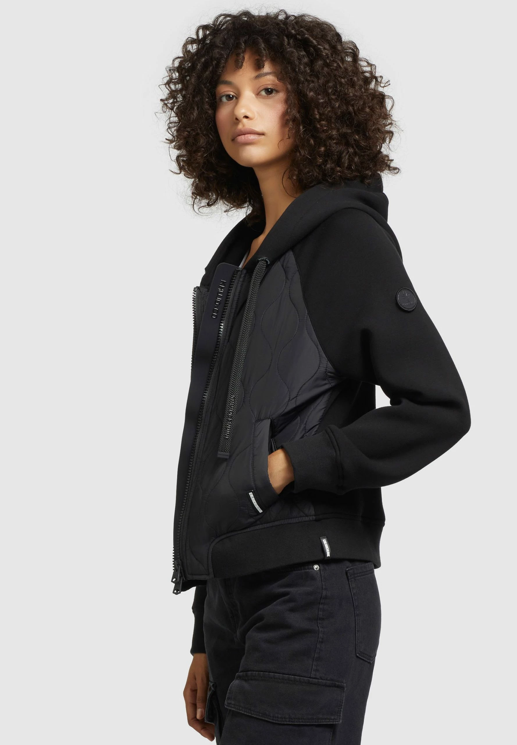 Khujo MAREN - Kurtka Przejściowa - Schwarz 4 Khujo MAREN - Kurtka Przejściowa - Schwarz - obrazek 4