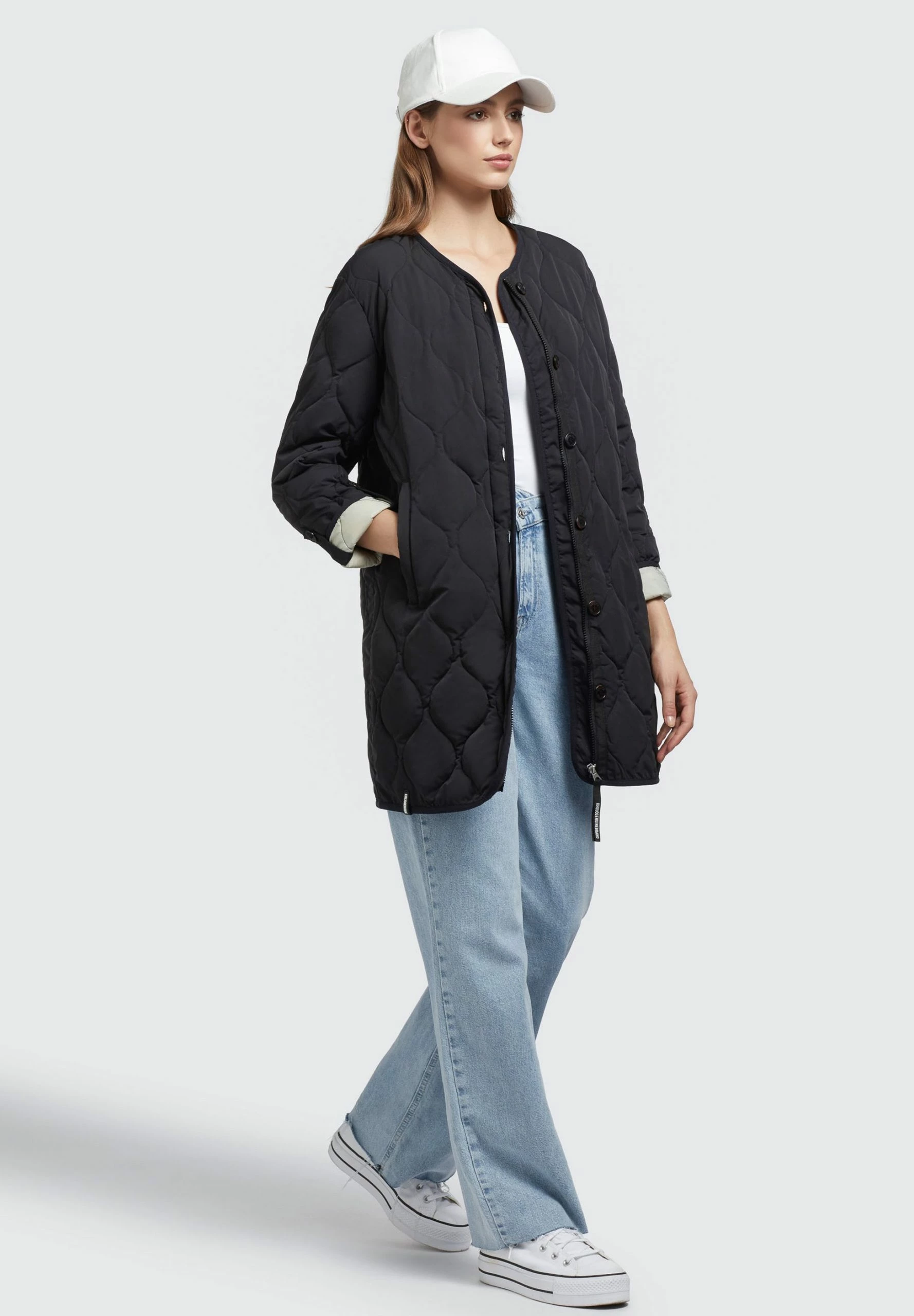 Khujo SIRA - Płaszcz Zimowy - Schwarz 7 Khujo SIRA - Płaszcz Zimowy - Schwarz - obrazek 7