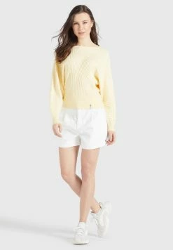 Khujo SYNDRA - Sweter - Hellgelb -Khujo Sklep 972aae56aeb843bc9c551b393390876b
