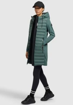 Khujo RUTH MATT - Płaszcz Zimowy - Kupfergrün -Khujo Sklep 996e73d087d4410787fdd6ff5cb986ab