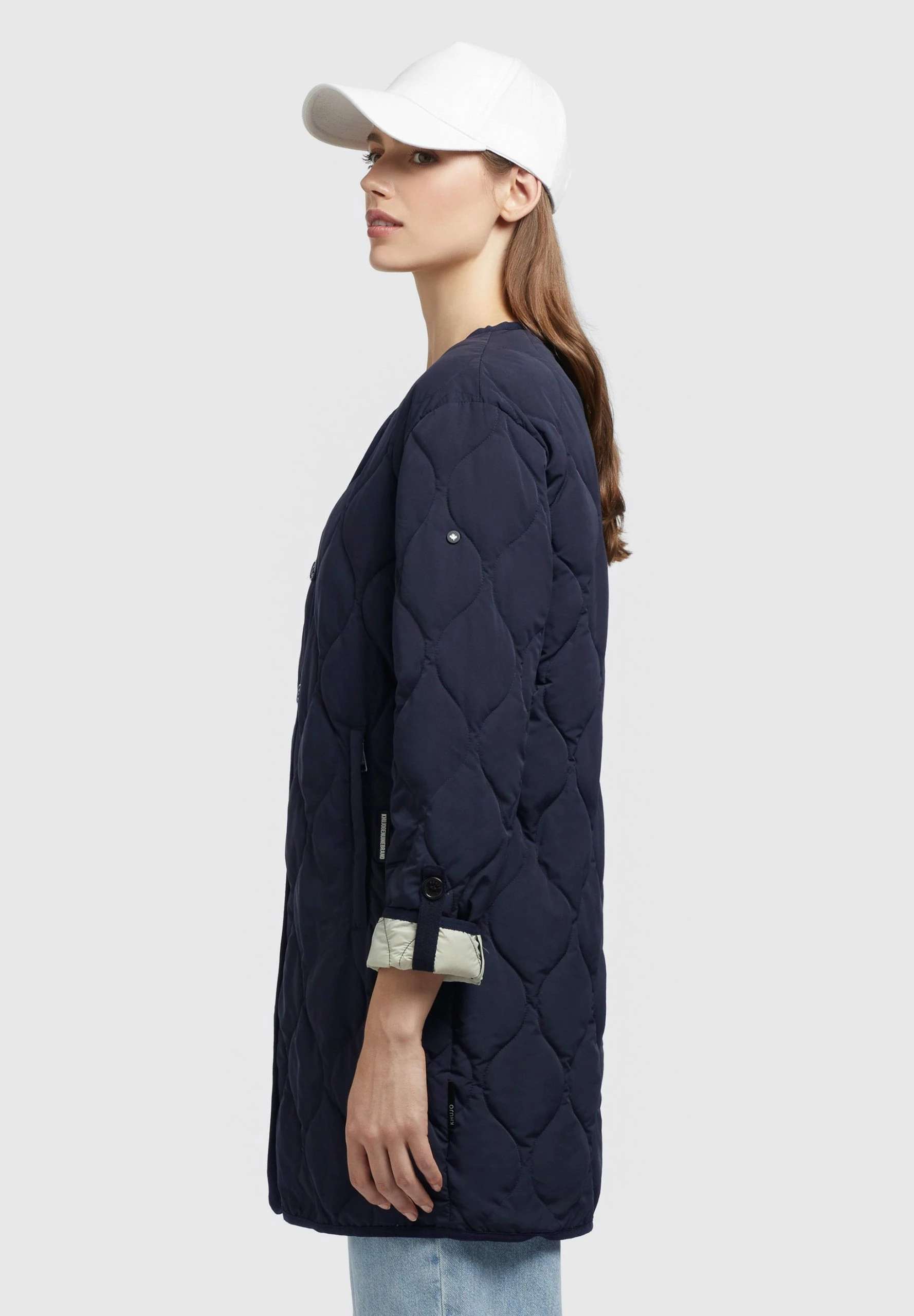 Khujo SIRA - Płaszcz Zimowy - Dunkelblau 4 Khujo SIRA - Płaszcz Zimowy - Dunkelblau - obrazek 4