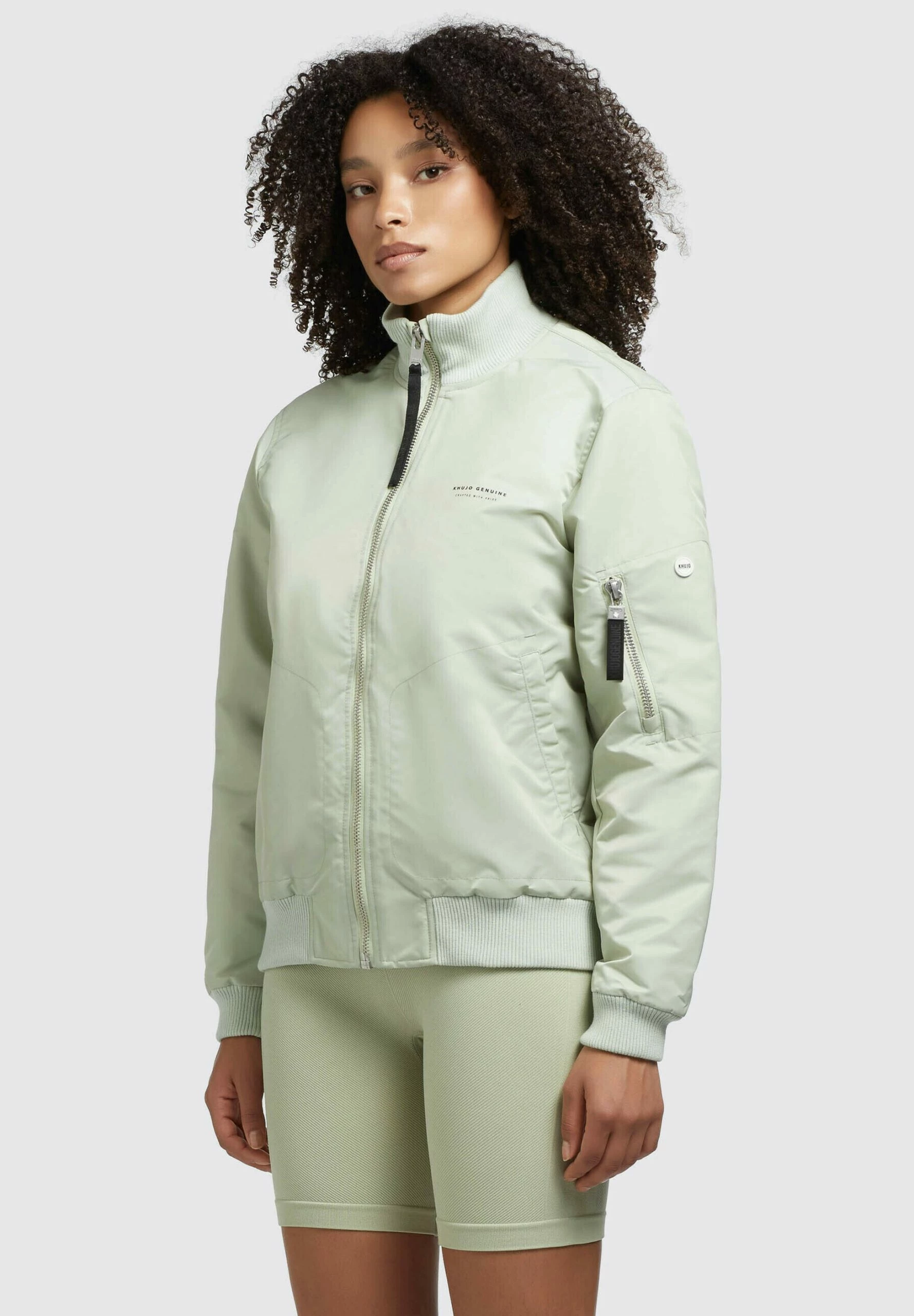 Khujo LOVA - Kurtka Przejściowa - Blassgrün 5 Khujo LOVA - Kurtka Przejściowa - Blassgrün - obrazek 5