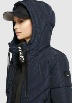 Khujo MUGG - Płaszcz Zimowy - Dunkelblau -Khujo Sklep a9a30313c5394555a5944d11c45407ee