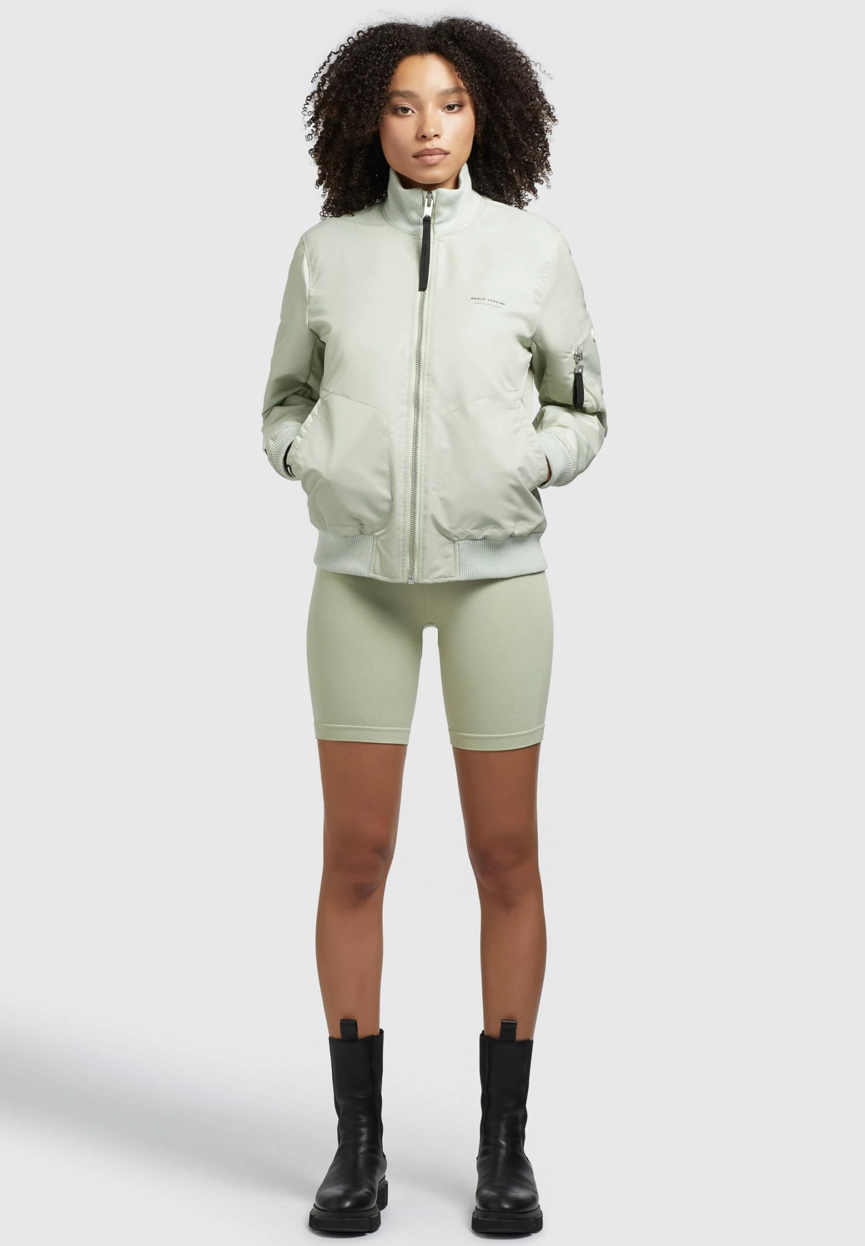 Khujo LOVA - Kurtka Przejściowa - Blassgrün 2 Khujo LOVA - Kurtka Przejściowa - Blassgrün - obrazek 2