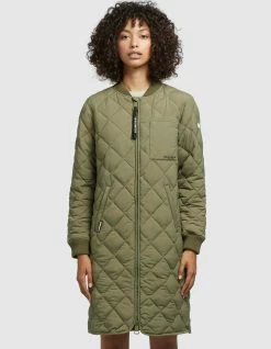 Khujo MARY - Płaszcz Zimowy - Olivgrün