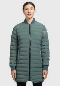 Khujo GRETA MATT - Płaszcz Zimowy - Kupfergrün